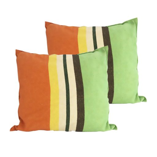 Závěsné houpací křeslo s polštářem - oranžové