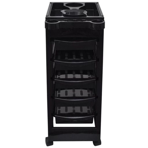 Kadeřnický vozík s 5 zásuvkami