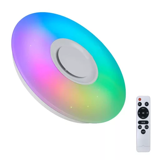 Stropní lampa měnící barvy