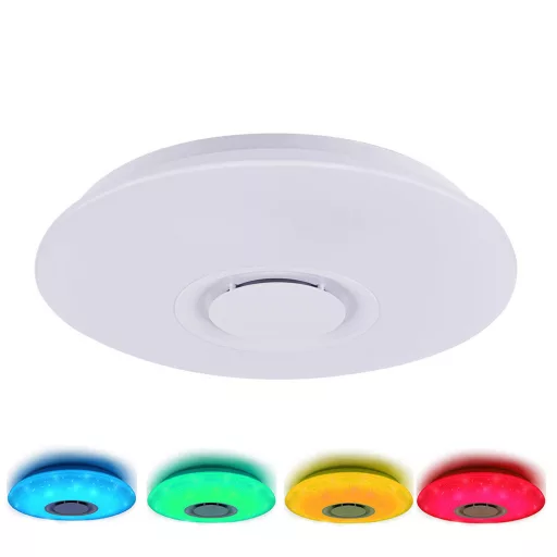 Stropní lampa měnící barvy