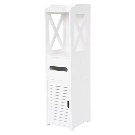 Úzká skříňka do koupelny