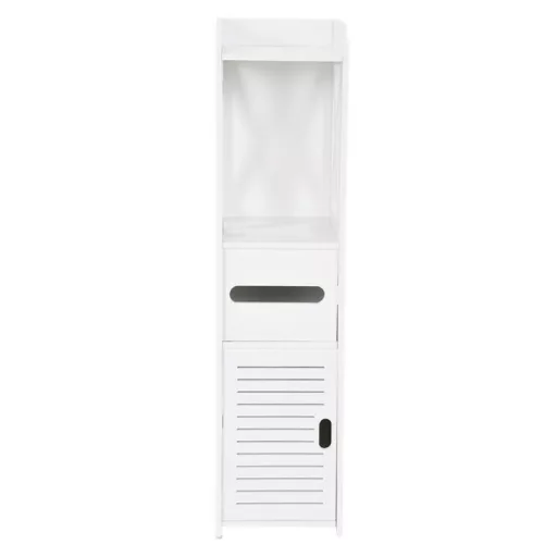 Úzká skříňka do koupelny