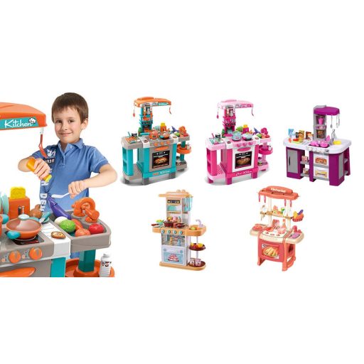 Dětská kuchyňka ve více typech