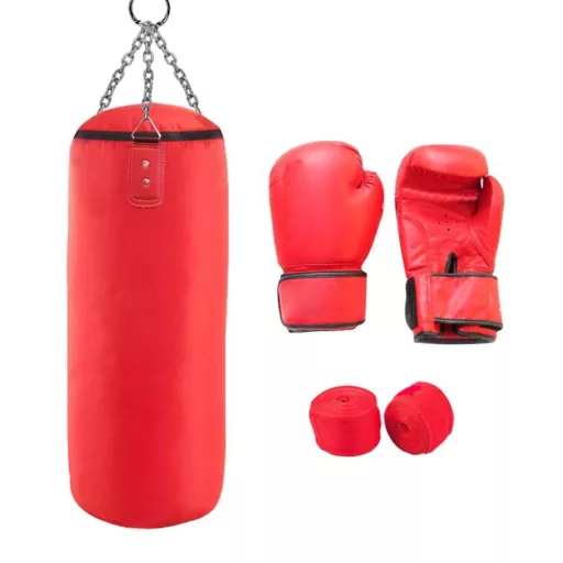  Boxovací sada junior, různé velikosti rukavic - velikost 8