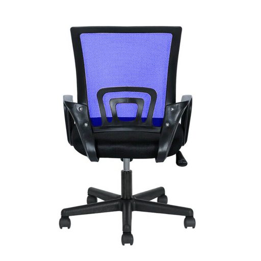 Kancelářská otočná židle s područkami ve více barvách-modrá