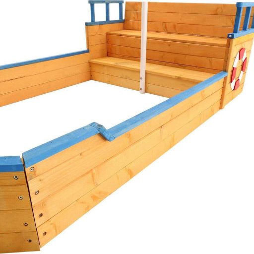 Pískoviště ve tvaru pirátské loďky