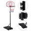  Mobilní basketbalový koš s nastavitelnou výškou