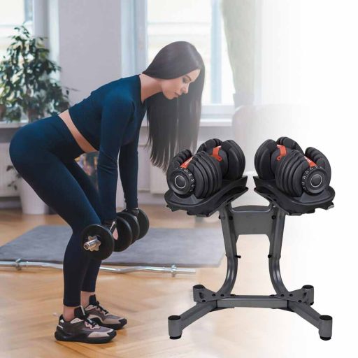 Stojan na nastavitelné činky