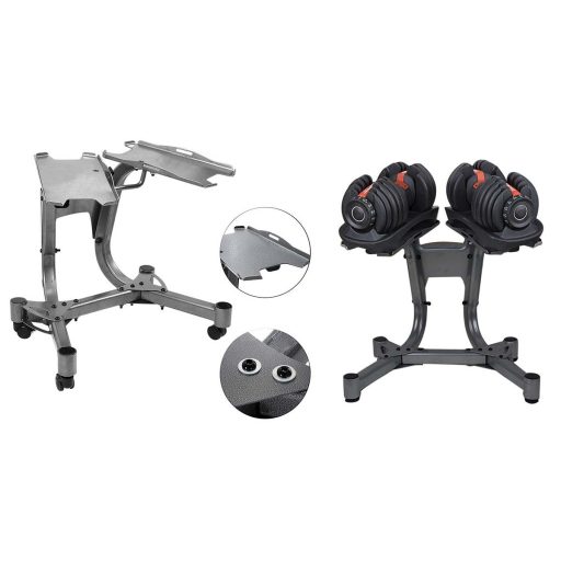 Stojan na nastavitelné činky