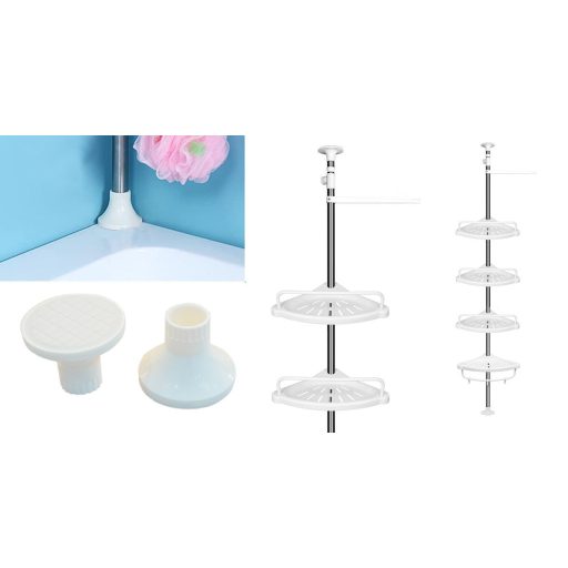 Teleskopická police do koupelny