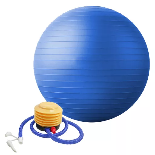 Fitness míč s pumpou, 75 cm