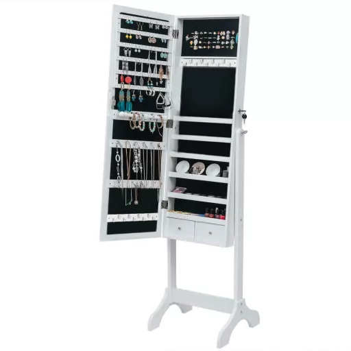 Zrcadlová skříňka na šperky 