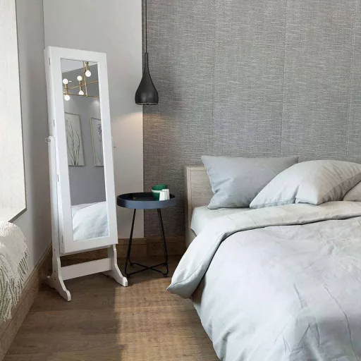 Zrcadlová skříňka na šperky 