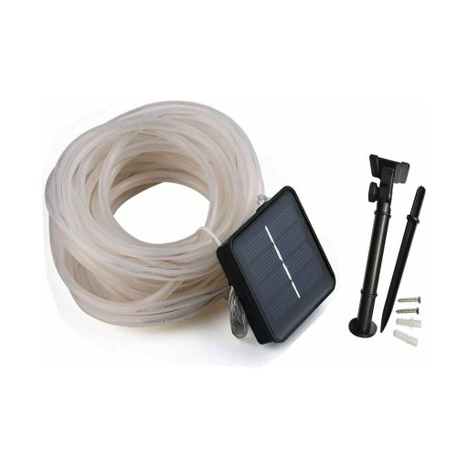 Solární světelný řetěz, 10 metrový, teplý bílý