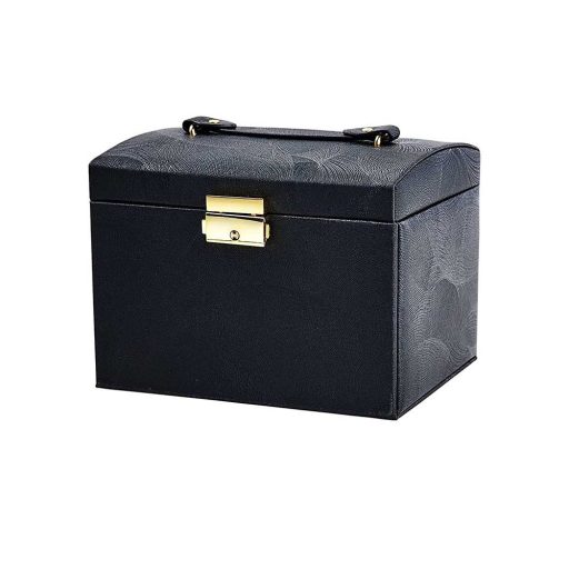 Taška na šperky ve více barvách-černá