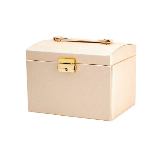 Taška na šperky ve více barvách-šampanské