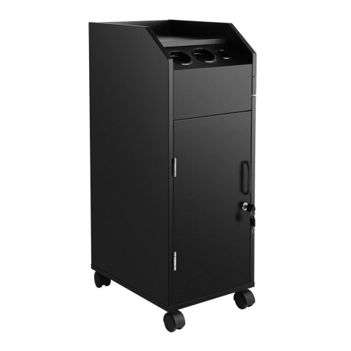 Krásný uzamykatelný vozík v několika barvách - Černý