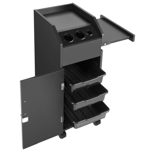 Krásný uzamykatelný vozík v několika barvách - Černý