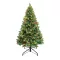 Umělý vánoční stromek s 100 LED diodami, teplý bílý, 120 cm