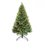 Umělý vánoční stromek s 100 LED diodami, teplý bílý, 120 cm