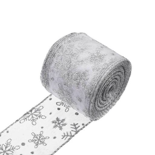 Vánoční páska s 250 LED diodami, stříbrný, 25 m 