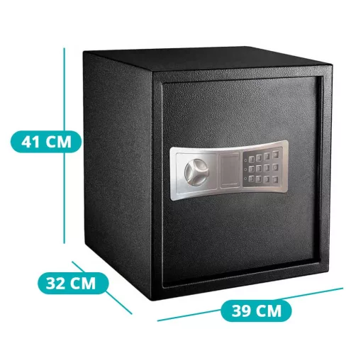 Digitální trezor ve 2 typech - černý, velký