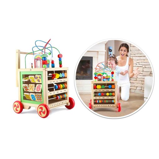 Multifunkční dřevěná pomůcka pro chůzi