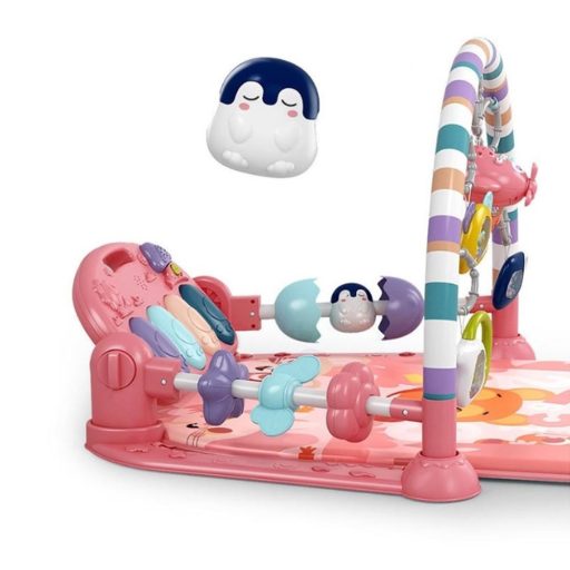 Hrací podložka s klavírem - ve více typech - růžová