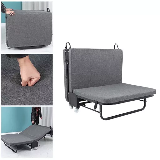 Postel pro hosty ve více typech-šedá