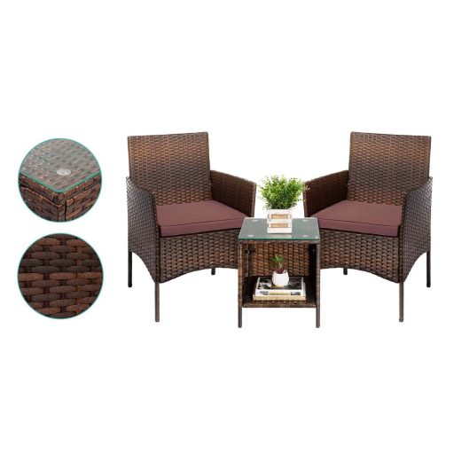 Sada polyratanového zahradního nábytku