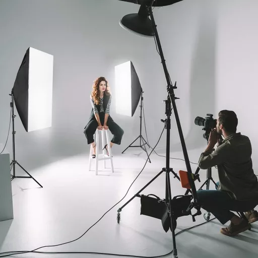 Studiová světla s taškou
