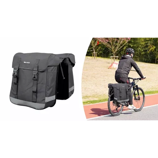 Dvojitá brašna na kolo