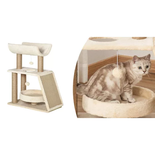 Prolézačka pro kočky, béžová