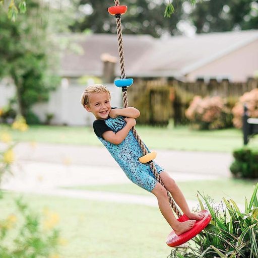 Dětské šplhací lano a houpačka 2 v 1 