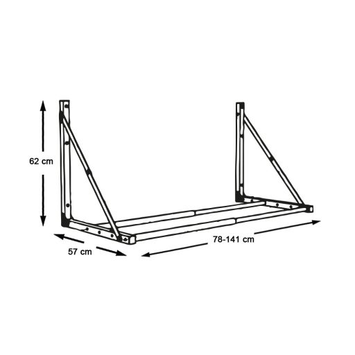 Nástěnný držák na pneumatiky