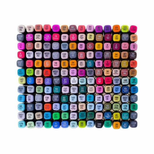 Sada oboustranných popisovačů v plastovém sáčku jako dárek