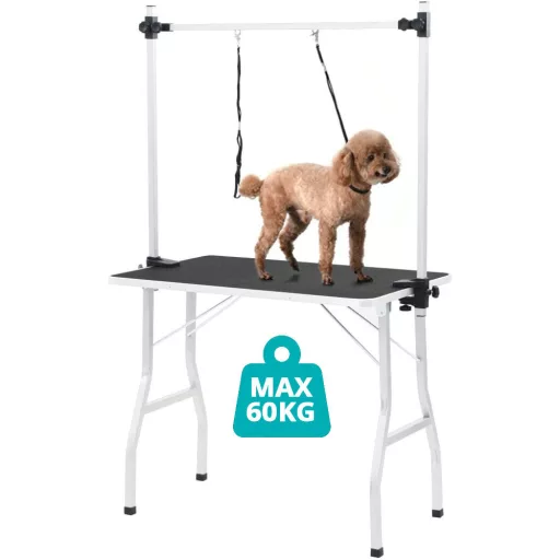 Veterinární stůl se dvěma vodítky