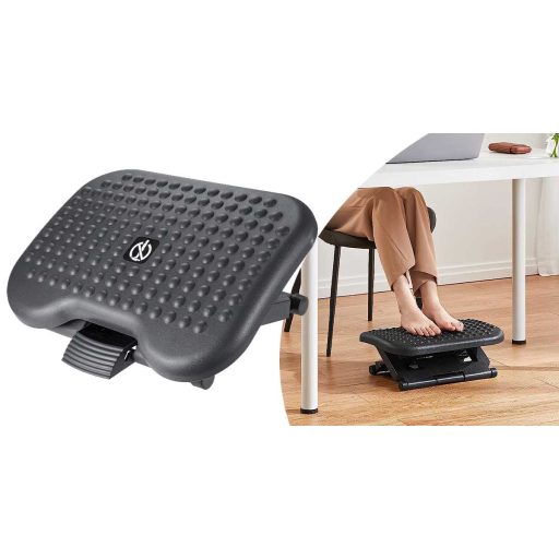 Kancelářská podnožka s nastavitelnou výškou