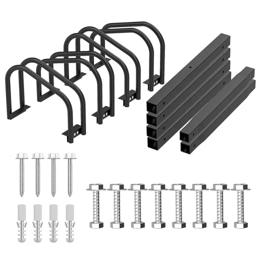 Venkovní úschovna kol pro 4 jízdní kola - ve více barvách