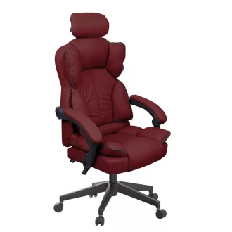   Ředitelská otočná židle LUX, ve více barvách, burgundská