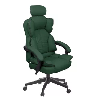   Ředitelská otočná židle LUX, ve více barvách, tmavozelený