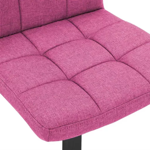 2 látkové barové židle ve více barvách-pink