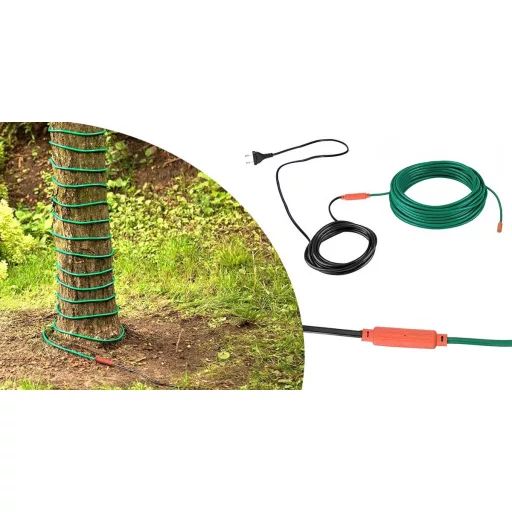 Zahradní topný kabel pro rostliny v několika velikostech, 36W, 6m