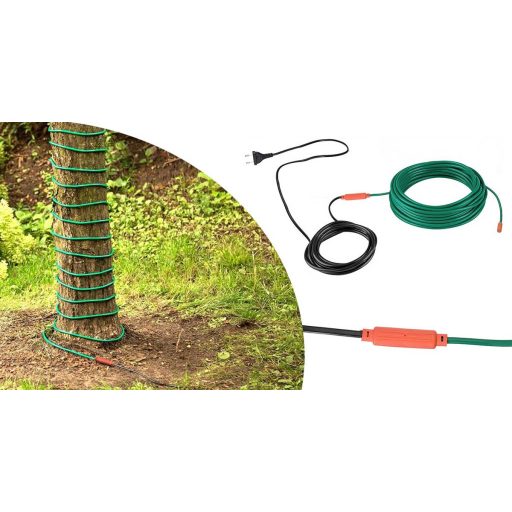 Zahradní topný kabel pro rostliny v několika velikostech, 72W, 12m