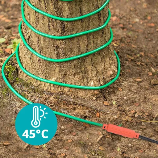 Zahradní topný kabel pro rostliny v několika velikostech, 120W, 20m
