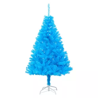 Modrý umělý vánoční stromek, 120cm 230 větví