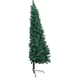 Poloviční umělý vánoční stromek 180cm, 340 větví