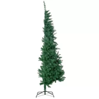 Poloviční umělý vánoční stromek 210cm, 500 větví