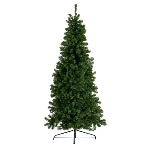 Poloviční umělý vánoční stromek 110 LED-ů, 150 cm 220 větví