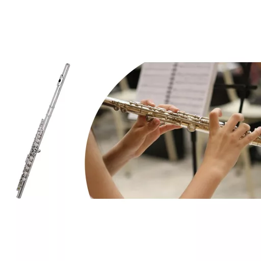 Set flétna s několika doplňky v tašce přes rameno